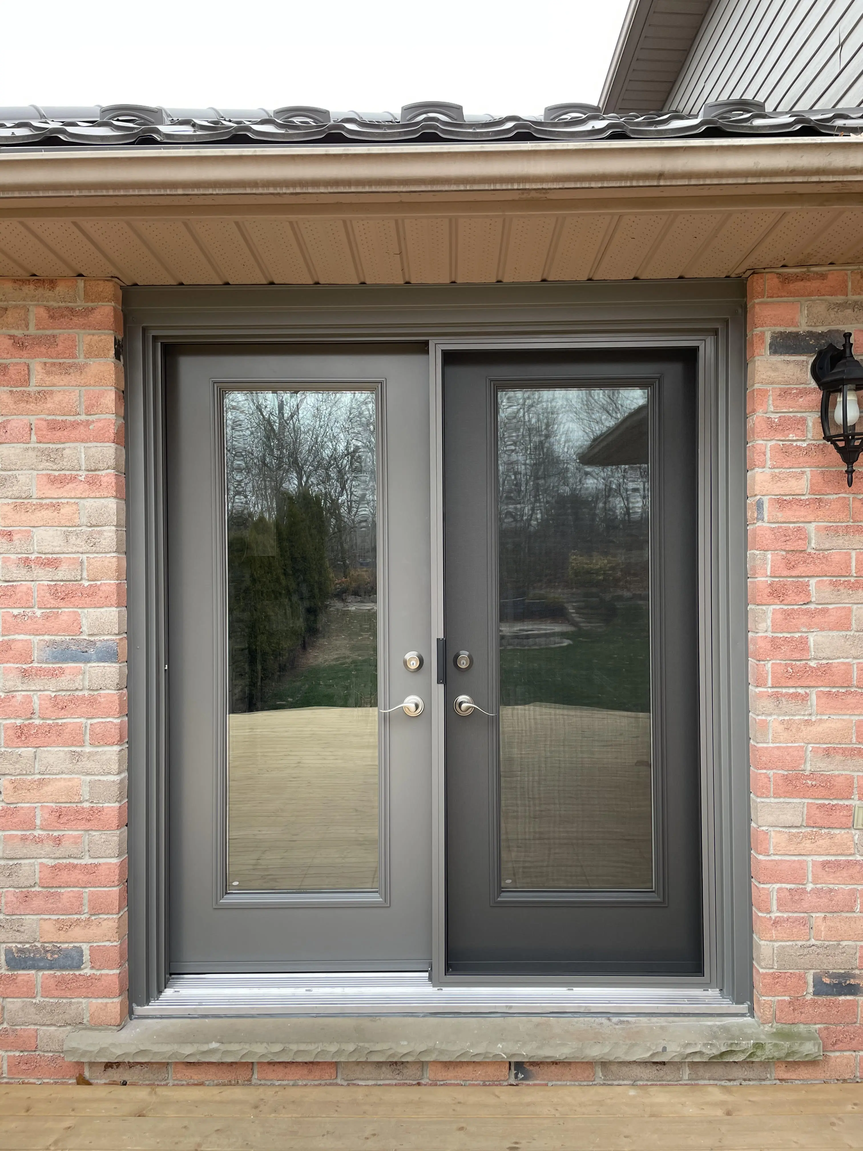 Garden door project completed by Great Northern Home Exteriors