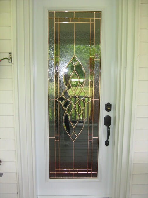 Copper Caming Crescent Series Steel Door