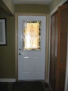 Interior View Classic Series Half Lite Steel Door