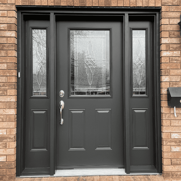 Iron Ore Door Door With Sidelights