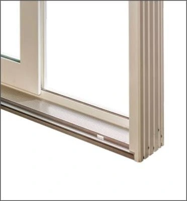 KV Custom patio door threshold detail installed by Great Northern Home Exteriors