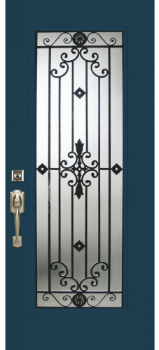 Wrought Iron Steel Door Medieval 6402