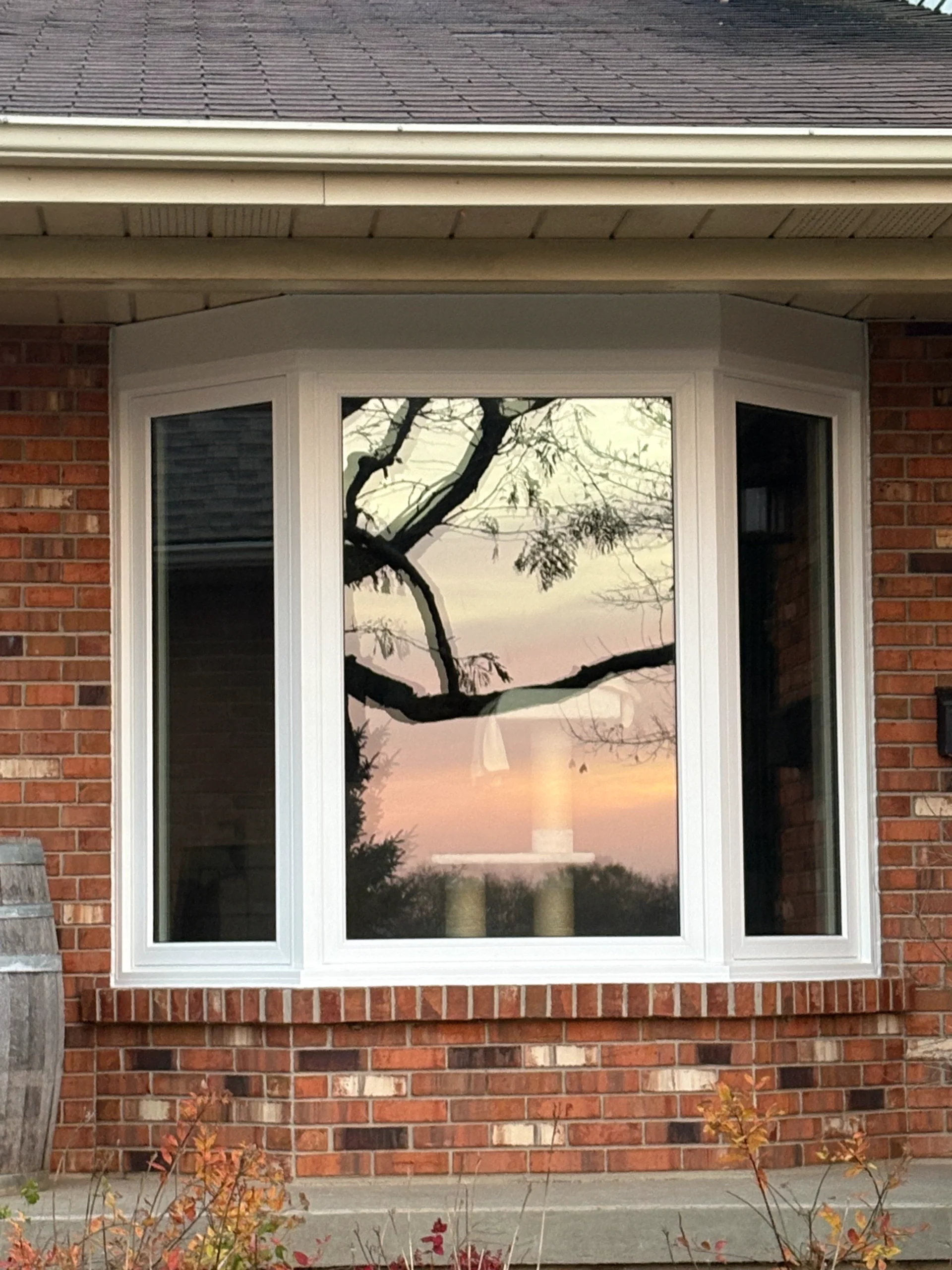 Bay window installation