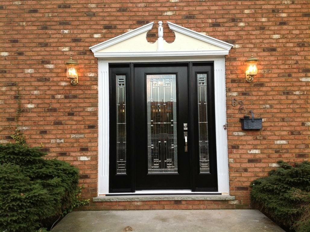 St Catharines entry door installation by Great Northern Home Exteriors